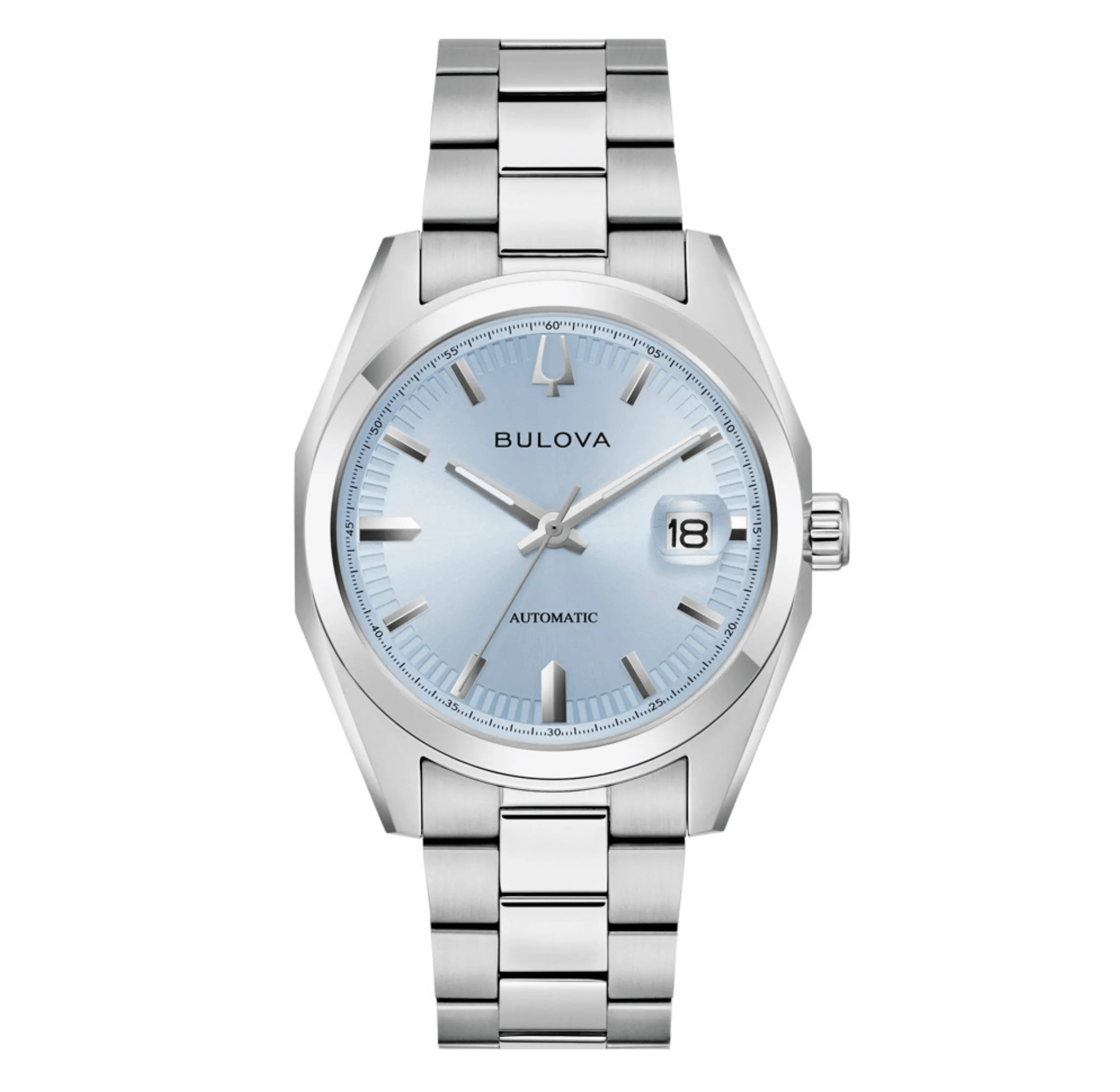 Relógio Bulova Classic Surveyor Automático Azul - 96B469